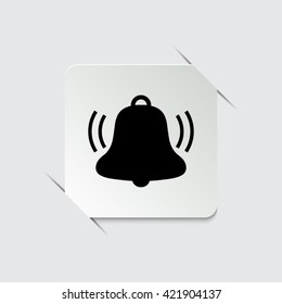Bell -  black vector icon