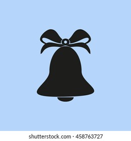 bell with bow