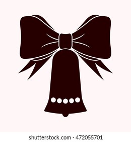Bell and bow Icon