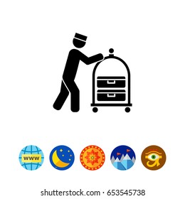 Bell Boy Simple Icon