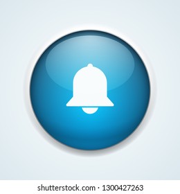 Bell button illustration