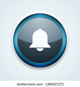 Bell button illustration