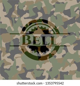 Bell  camo emblem