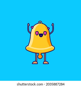 bell cartoon character in love