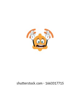 bell cartoon characters design with expression. you can use for stickers, pins or patches