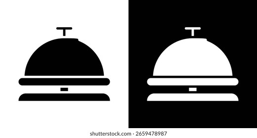 Gráficos escalables del Vector del icono del conserje de Bell