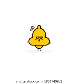 Bell cool cute character illustration