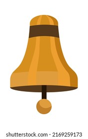 Elemento de diseño de la Campana. Ilustración del vector