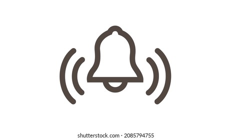 Icono de diseño Bell Ilustración vectorial
