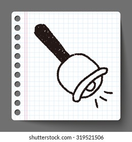 bell doodle drawing
