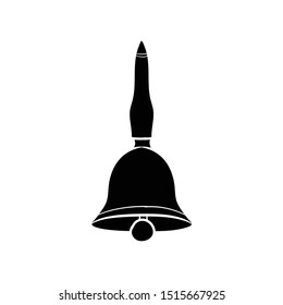 bell doodle hand drawing vector