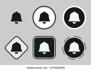 bell fill icon . web icon set. Collection of high quality black outline logo for web site design and mobile dark mode apps. Vector illustration