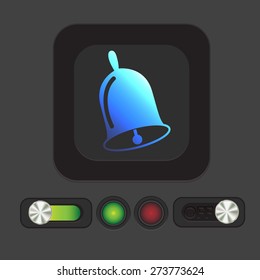 Bell. First call. A symbol of the school. Beginning of the school