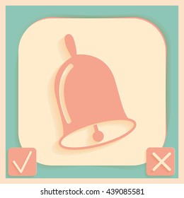 Bell. First call. A symbol of the school. Beginning of the school