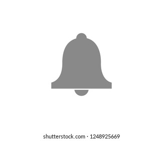 bell Flat icon, notification icon symbols vector