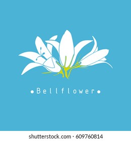 Bell flower vector illustration