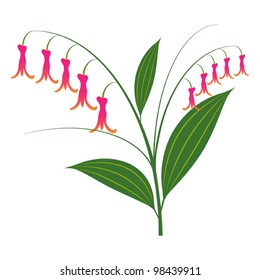 Bell flowers color