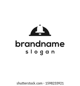 bell food logo design vector