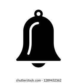 bell glyph icon