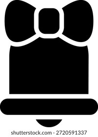 bell glyph icon illustration vector
