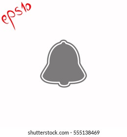 Bell grey icon.