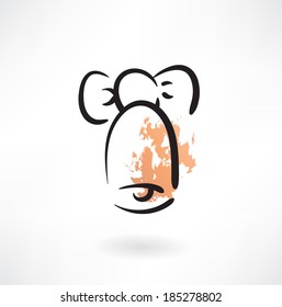 bell grunge icon