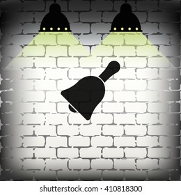 Bell icon.