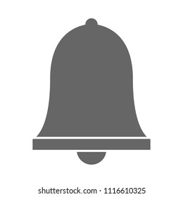 Bell icon. Alarm clock button Vector.