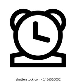 Bell icon. alarm sign isolated sign symbol vector illustration - vector 