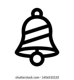 Bell icon. alarm sign isolated sign symbol vector illustration - vector 