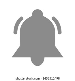 Bell icon. alarm sign isolated sign symbol vector illustration - vector 