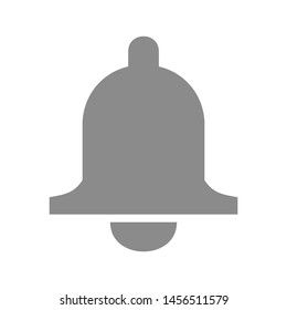 Bell icon. alarm sign isolated sign symbol vector illustration - vector 