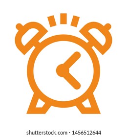 Bell icon. alarm sign isolated sign symbol vector illustration - vector 