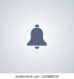 Bell icon, Alarm icon, vector best flat icon on white background , EPS 10