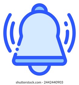 Glockensymbol im Bluetone-Stil