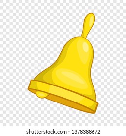 Bell icon. Cartoon illustration of bell vector icon for web.
