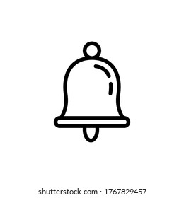 bell icon design template. Trendy style, vector eps 10