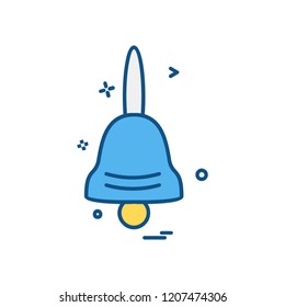 Bell icon design vector
