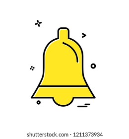 Bell icon design vector