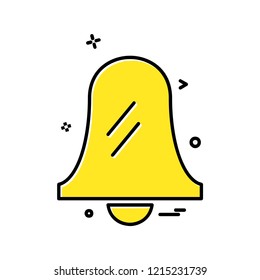 Bell icon design vector