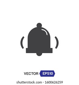 Bell Icon Design  Vector Illustration