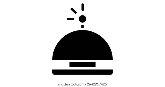 Diseño de icono de campana para su proyecto