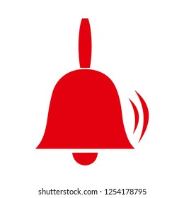 bell icon flat design