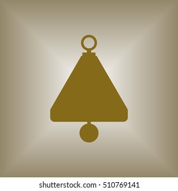   Bell Icon. Flat design.