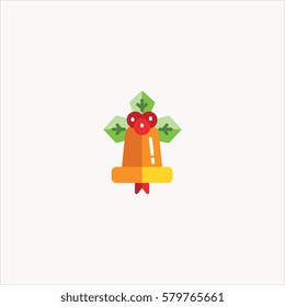 bell icon flat design
