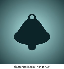 bell Icon, flat design style