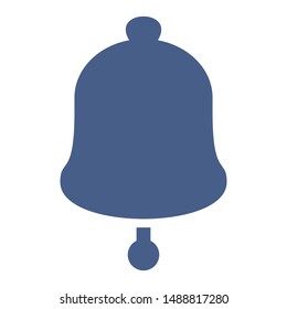 Bell icon. flat illustration of Bell vector icon for web