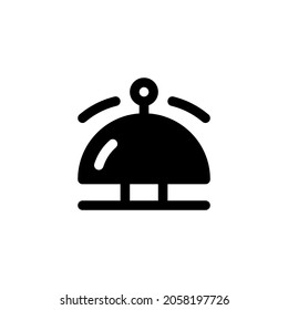 bell  icon glyph style vector eps 10