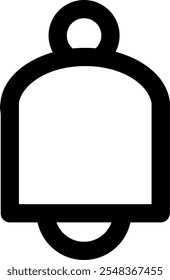 ícone de sino para design gráfico