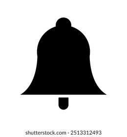 Bell icon illustrated on background